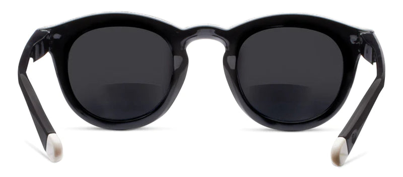Beverly Shores Black Bifocal Sunglasses by Peepers