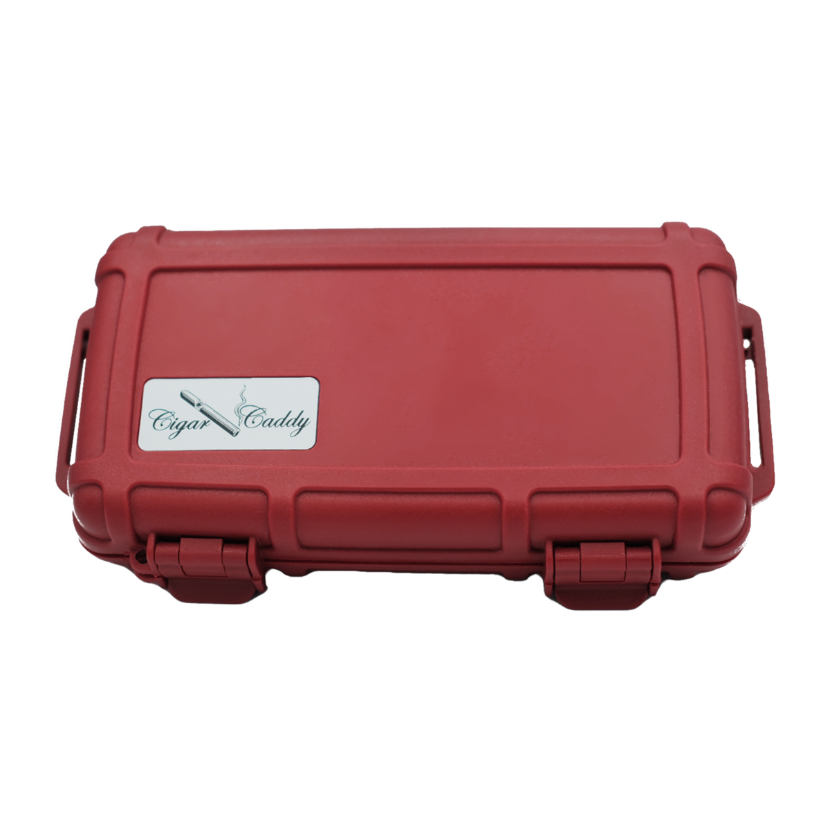 Cigar Caddy 5Stick Humidor Travel Case RED HUMCC5RD