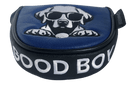 Black Lab (Good Boy) Embroidered Putter Cover by ReadyGOLF - Mallet