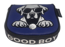 L.A.B. DF3 Embroidered Center Shaft Putter Cover by ReadyGOLF - Black Lab - Good Boy