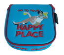 L.A.B. DF2.1 Embroidered Center Shaft Putter Cover by ReadyGOLF - Happy Place