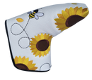 Let It Bee Embroidered Blade Putter Cover by ReadyGOLF