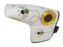 Let It Bee Embroidered Blade Putter Cover by ReadyGOLF