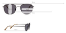 Palermo Black Bifocal Sunglasses by Peepers