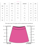 Golftini: Women's Pull-On A-Line Skort - Reckless (16.5") Clothing