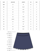 Golftini: Women's Performance A-Line Skort - Happy Hour