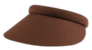 Dolly Mama: Ladies Plain Jane Clip-On Visor Hats