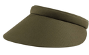 Dolly Mama: Ladies Plain Jane Clip-On Visor Hats