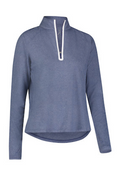 Zero Restriction: Women's Lea Zip Mock