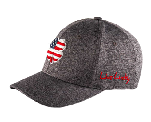 Black Clover: USA Flag Heather Hat (Size L/XL)