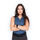 2Putt Golf - Blue Floral Women's Polo (Sleeveless)