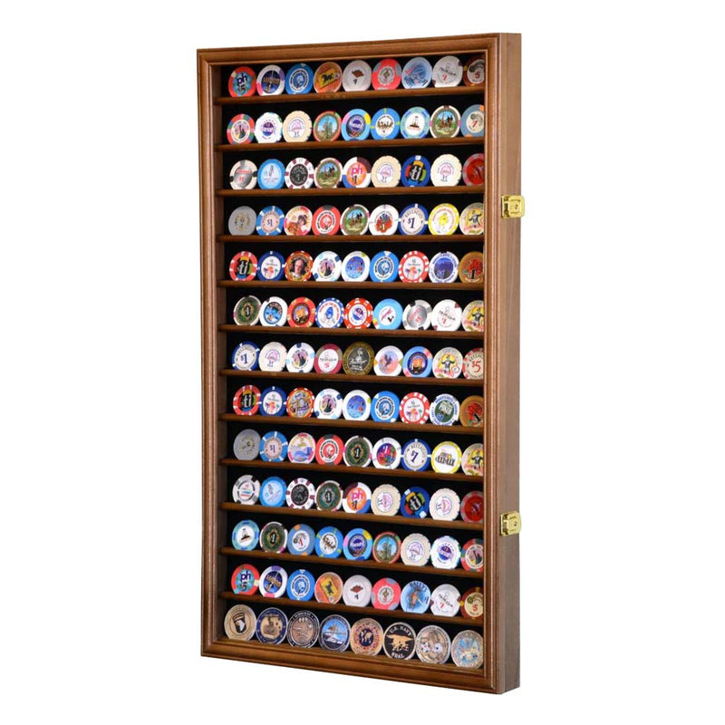 Eureka Golf: 117 Poker Chip Display Cabinet
