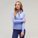 Zero Restriction: Women's Lea Zip Mock