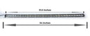 Club Clean: Curved 34″ LED Light
