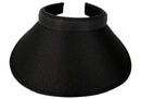 Glove It: April Wide Brim Clip Visor - Black