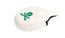 Jolly Roger White/Green Needlepoint Mallet Putter Headcover