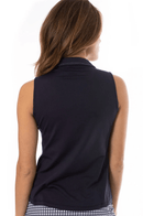 Golftini: Women's Sleeveless Fabulous Polo - Navy Clothing