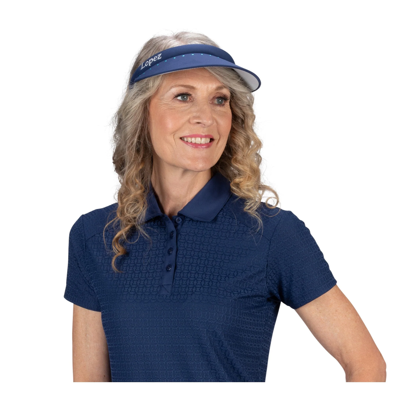 Nancy Lopez Golf: Women's Clip Visor - Club Reverse