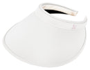 Glove It: April Wide Brim Clip Visor - White