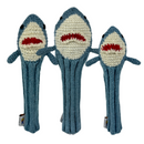 Sunfish: Hand-Knit Wool Animal Headcover Set (Driver, Fairway, & Hybrid)