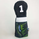 Sunfish: Leather Headcovers Set - Channing Benjamin ‘Birdseye Collection’