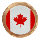 Sunfish: Copper Ball Marker - Canadian Flag