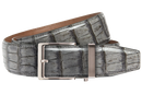 Nexbelt: Men's Rowland Thomas Belt - Crocodile Dark Grey Belts
