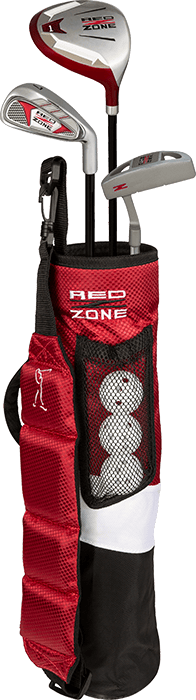 【Jrジュニア】RED ZONE ジュニア ゴルフクラブセット /クラブケース付 Red Zone Tube Junior Golf Club Set by Merchants of Golf