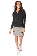 Golftini: Women's Side Pleat Performance Skort - Spirit