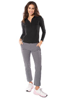 Golftini: Women's Long Sleeve Ruffle Polo