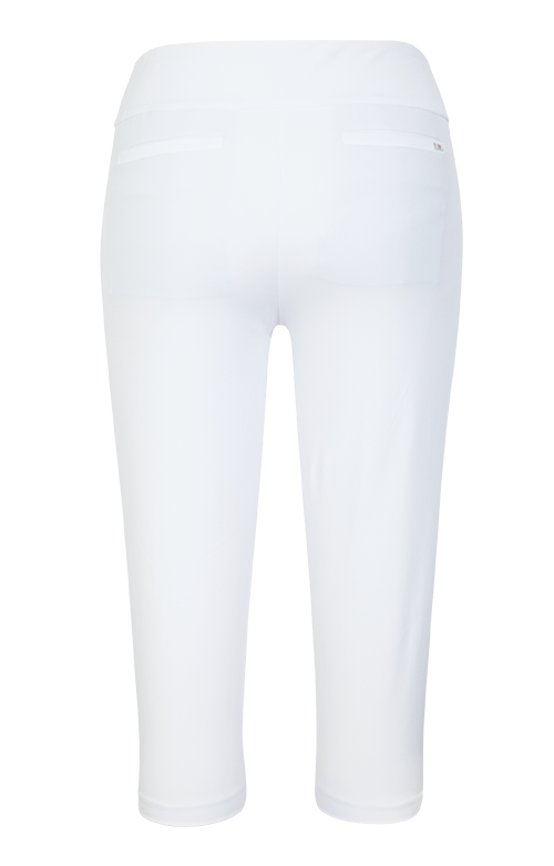 Tail Activewear Women's White Mitchell Capri (Size 10) SALE