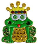 Bonjoc: Ball Marker & Hat Clip - FROG PRINCE