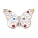 Bonjoc: Ball Marker & Hat Clip - BUTTERFLY (White)
