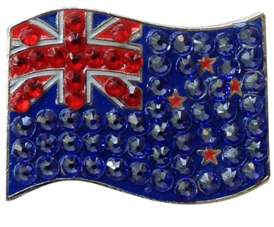 Bonjoc: Flag Ball Marker & Hat Clip - New Zealand