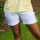 Green Tee Apparel PRIMO Women's Cuffed Golf Shorts (Size 2) SALE