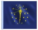 SSP Flags: 11x15 inch Golf Cart Replacement Flag - Indiana