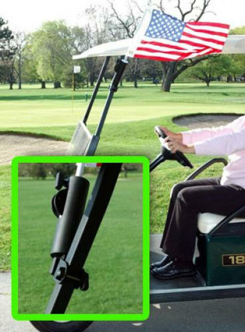 Bag Boy: Collegiate 12' x 18' Golf Cart Flag - Clemson Tigers