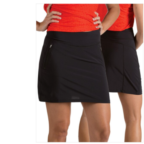 Antigua Women's Black Performance Enclave Skirt 101309 (Size X-Large) SALE