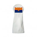 Sunfish: Duraleather Headcover (Driver, Fairway, Hybrid, or Set) - Arizona State Flag