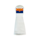 Sunfish: Duraleather Headcover (Driver, Fairway, Hybrid, or Set) - Arizona State Flag