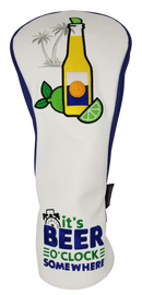 Beer O'Clock Somewhere Embroidered Driver Headcover by ReadyGOLF