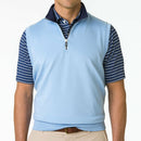 Fairway & Greene: Men's Caves Solid Quarter Zip Vest