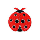 Navika: Glitzy Ball Marker & Hat Clip - Ladybug