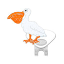 Navika: Glitzy Ball Marker & Hat Clip - Pelican