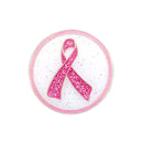 Navika: Glitzy Ball Marker & Hat Clip - Pink Ribbon