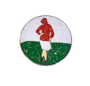 Navika: Glitzy Ball Marker & Hat Clip - Vintage Lady