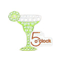Navika Crystal Ball Marker & Hat Clip - It's Always 5 O'clock Somewhere