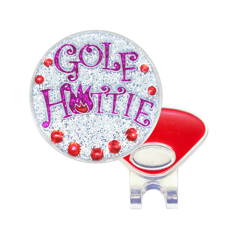 Navika Crystal Ball Marker with Hat Clip - Golf Hottie