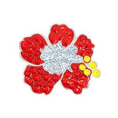 Navika: Ball Marker & Hat Clip - Hibiscus