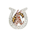 Navika: Crystals Ball Marker & Hat Clip - Lucky Horseshoe